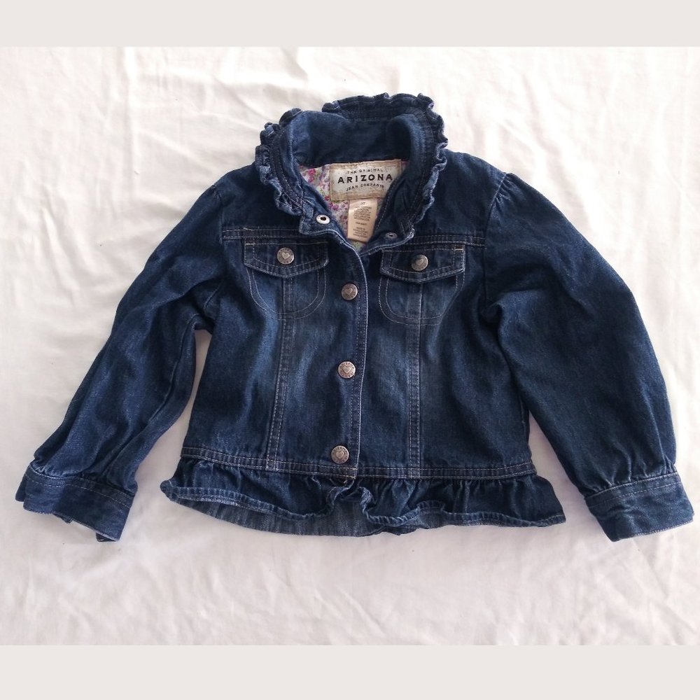 ARIZONA girls sz 3 Toddler Denim Jean Jacket